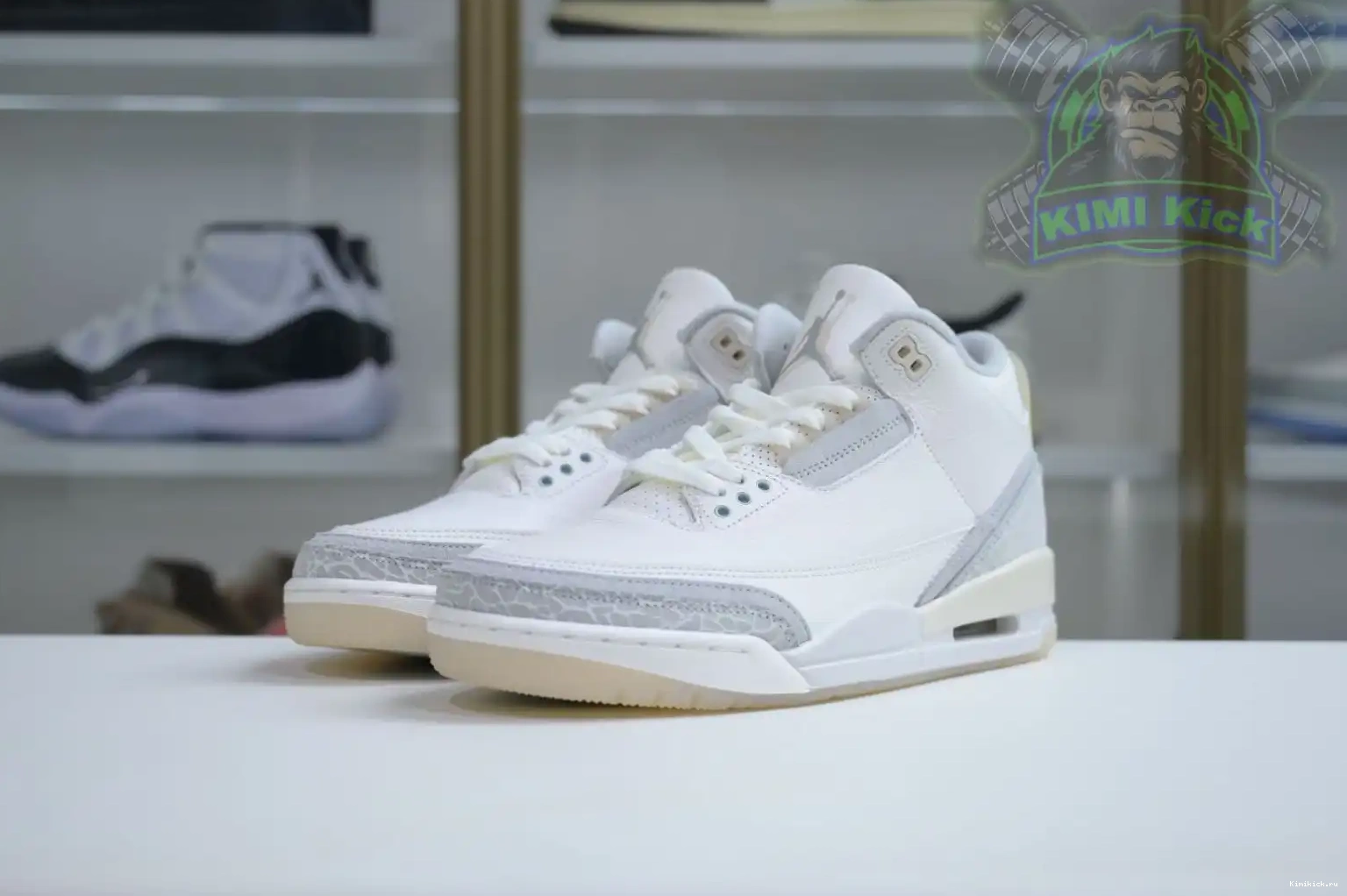 Air Jordan 3 Kimikick Craft“Ivory” 0605